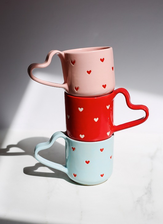 Kubek ceramiczny serce
