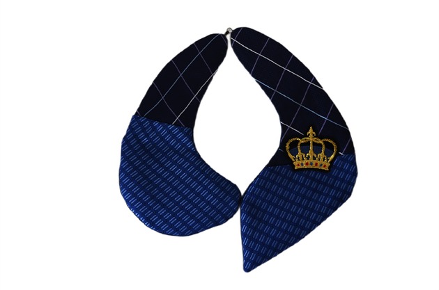 Kołnierzyk granatowy