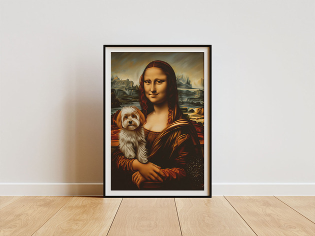 Plakat - Mona love puppies