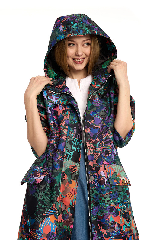 Kurtka Flora Macchia - Wiatro- i Wodoodporna z pracowni Fio