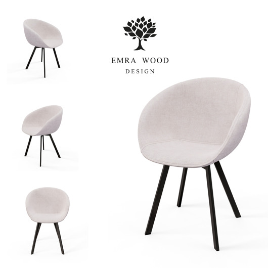 Krzesło KR-500 Ruby Kolory Tkanina Tessero 17 Design Italia 2025-2030