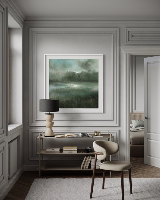 Pejzaż 90x90 cm