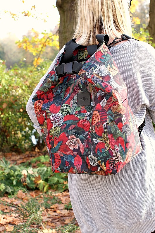 Torbo-plecak Magiczny Las codura wodoodporny