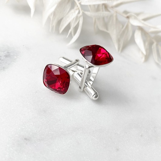 Spinki do mankietów Olivier (Scarlet)