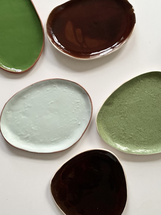 Śniadaniowy zestaw talerzy