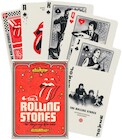 The Rolling Stones, karty do gry, czarne/czerwone