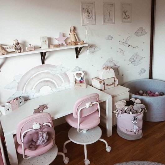 Naklejka ścienna Rainbow GIRL / Magic is everywhere