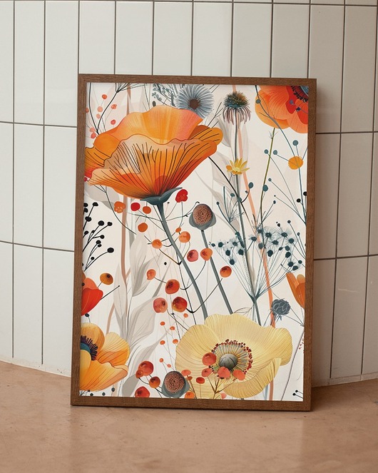 Plakat - Boho garden 2