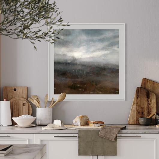 Pejzaż 90x90 cm