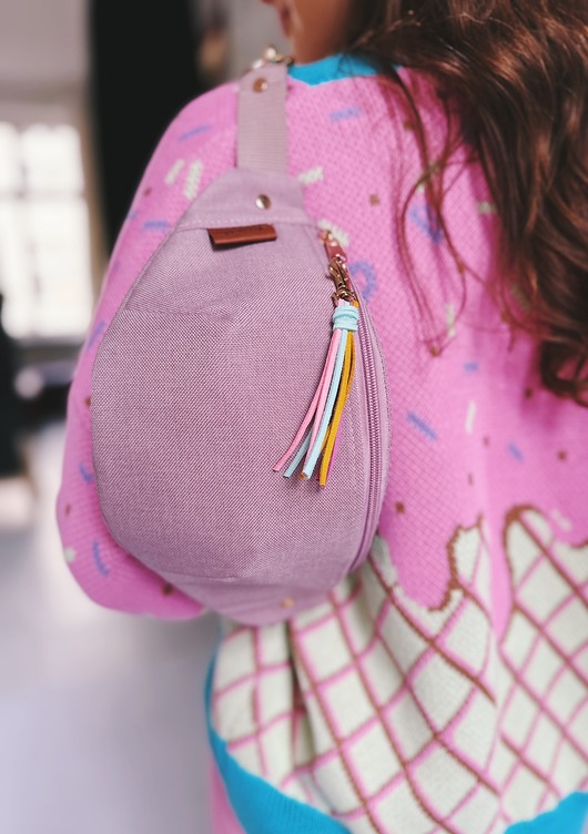 Nerka Powder Pink - 3 rozmiary do wyboru