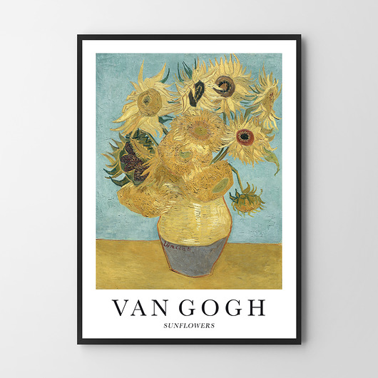 Plakat Van Gogh Sunflowers Słoneczniki