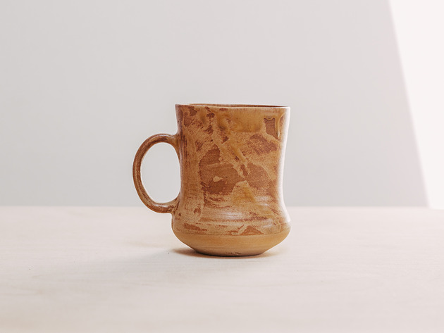 Kubek Talia (380ml) - złoty liść