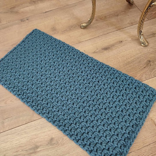 Dywanik szydełkowy prostokątny 30cmx60cm