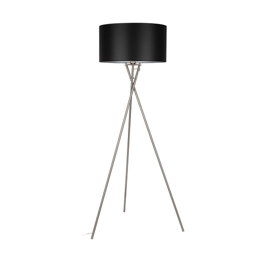 Lampa Podłogowa Hugo E27 Satyna z abażurem 50 cm