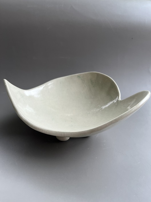 Ręcznie robiona ceramiczna patera na owoce