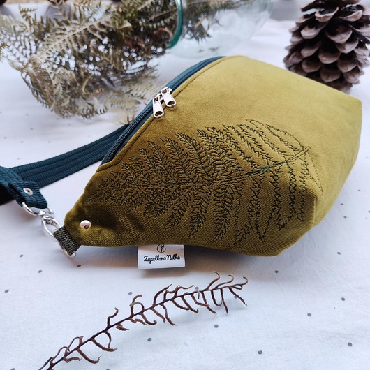 Nerka XXL liść paproci