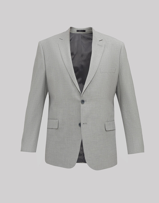 Marynarka do zestawu cinaglio szary classic fit