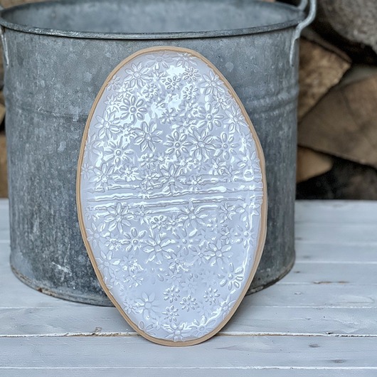 Ceramiczna patera do serów z uchwytami