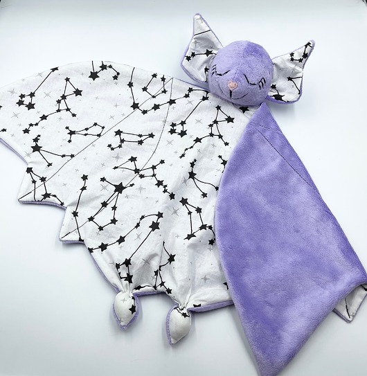 Przytulanka nietoperz dla niemowląt