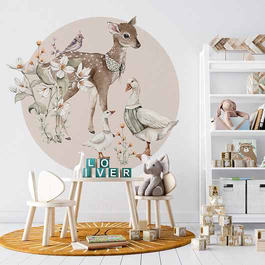 Naklejka Kwiecista Dolina