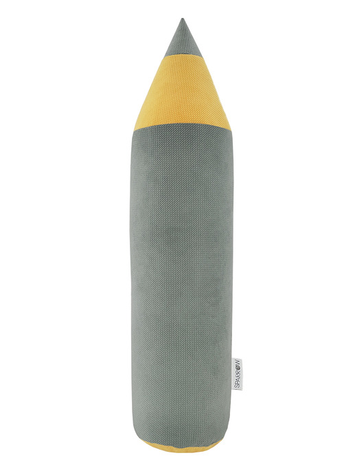 Poduszka Kredka Velvet KHAKI