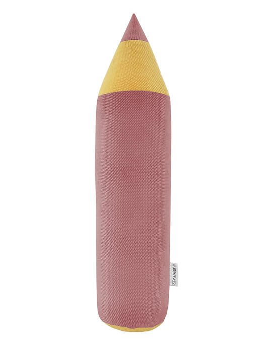Poduszka Kredka Velvet DUSTY PINK