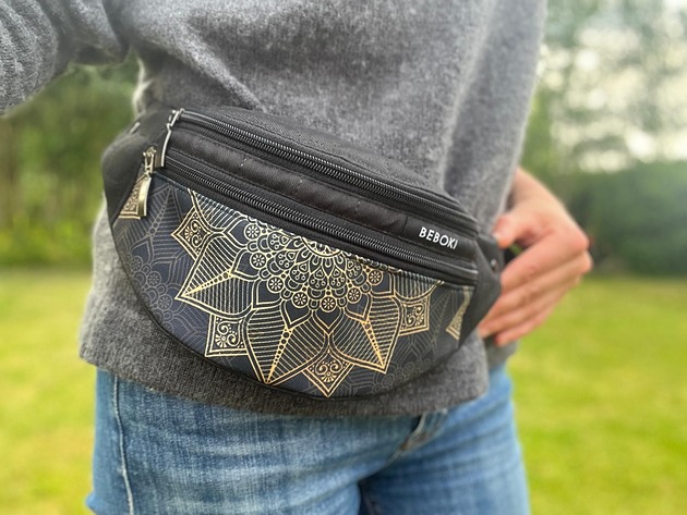 Nerka M czarna / Mandale - miniportfelik gratis :)