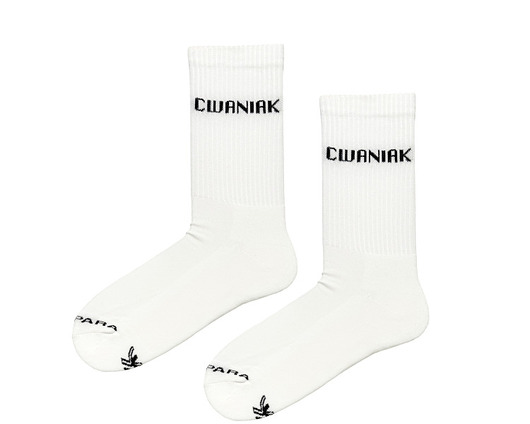 CWANIAK - warszawskie skarpetki z napisami 36-40