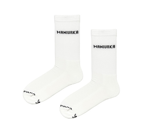 MANIURKA - krakowskie skarpetki z napisami 36-40