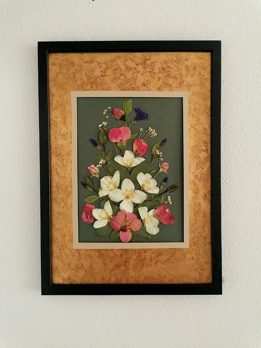 Obraz, kompozycja z kwiatów