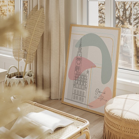 Plakat Gdańsk - Ratusz