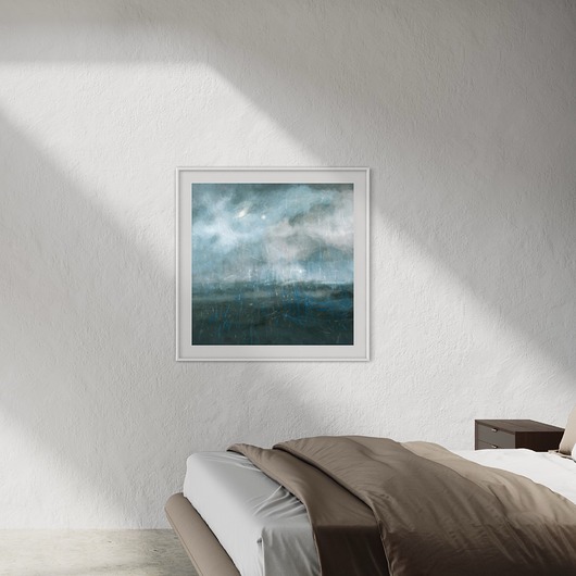 Pejzaż 90x90 cm