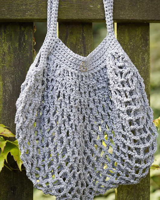 Boho Bag Siatka Sky