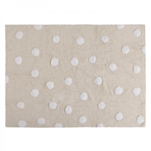 Dywan Bawełniany Topos Beige 120x160 cm Lorena Canals