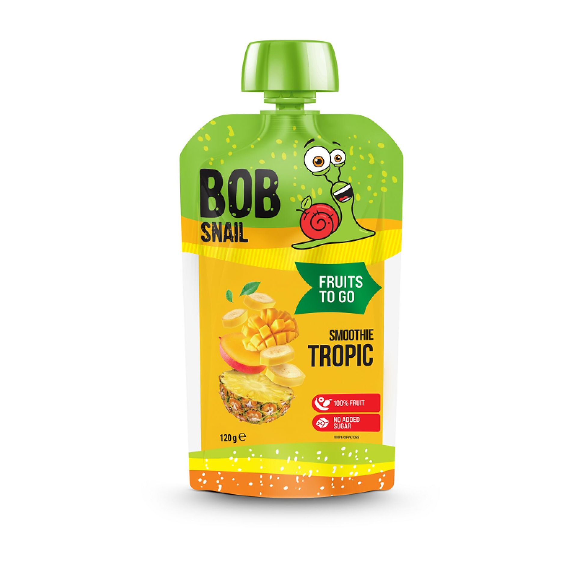 Bob Snail Przecier tropik banan-ananas-mango 120 g