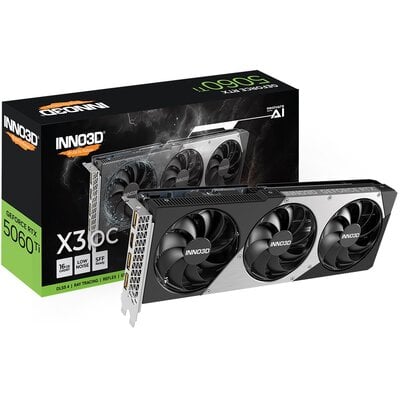 INNO3D GeForce RTX 5060 Ti X3 OC 16GB DLSS 4 N506T3-16D7X-191073L