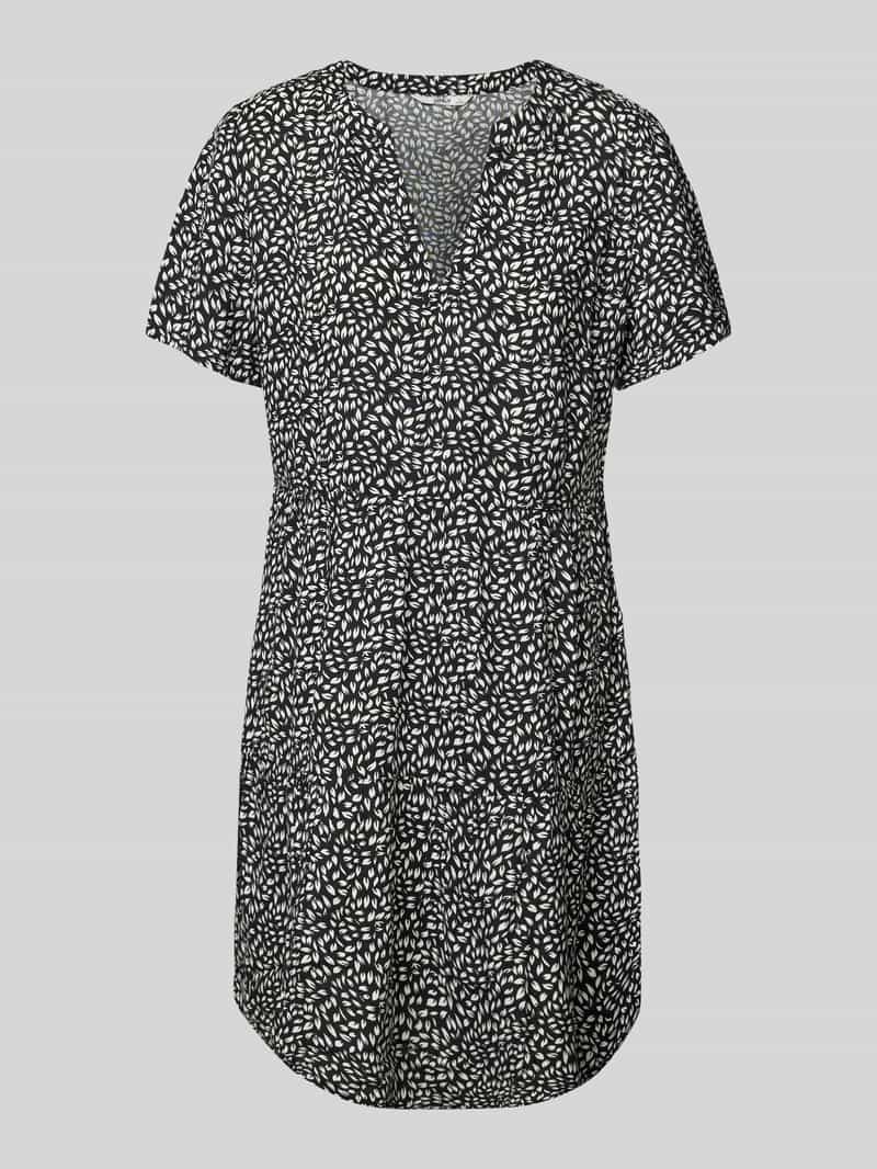 Sukienka casualowa o luźnym kroju z czystej wiskozy model ‘ZALLY LIFE’