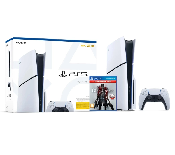 Sony PlayStation 5 Slim D Chassis PS5 1TB z napędem + Bloodborne