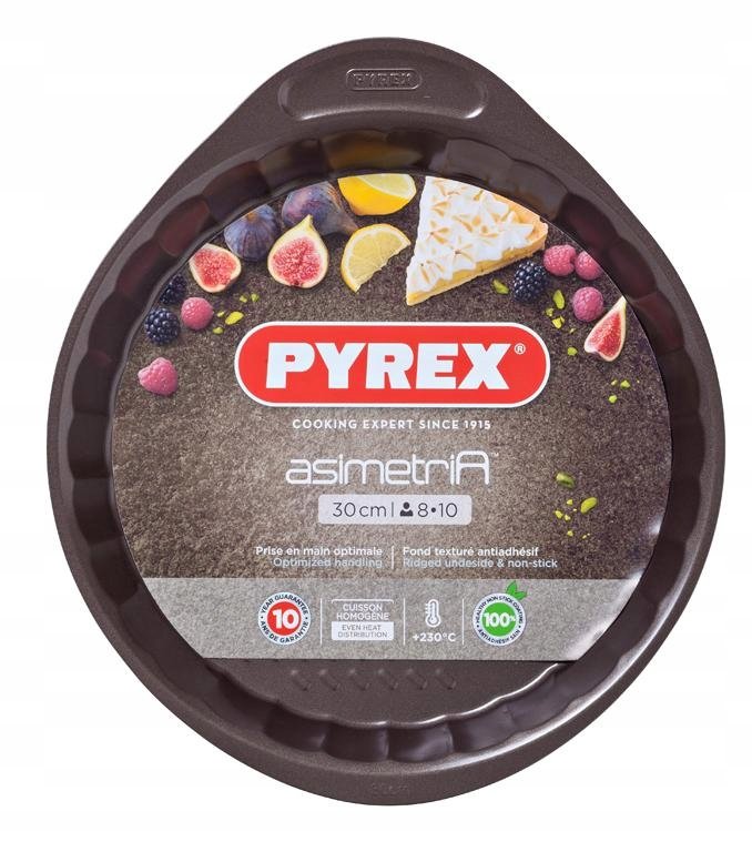 Forma blacha do pieczenia okrągła Asimetria Pyrex 30 cm