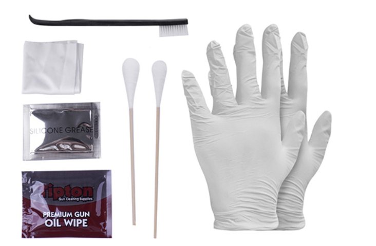 Zestaw do czyszczenia broni krótkiej Tipton Handgun Field Cleaning Kit
