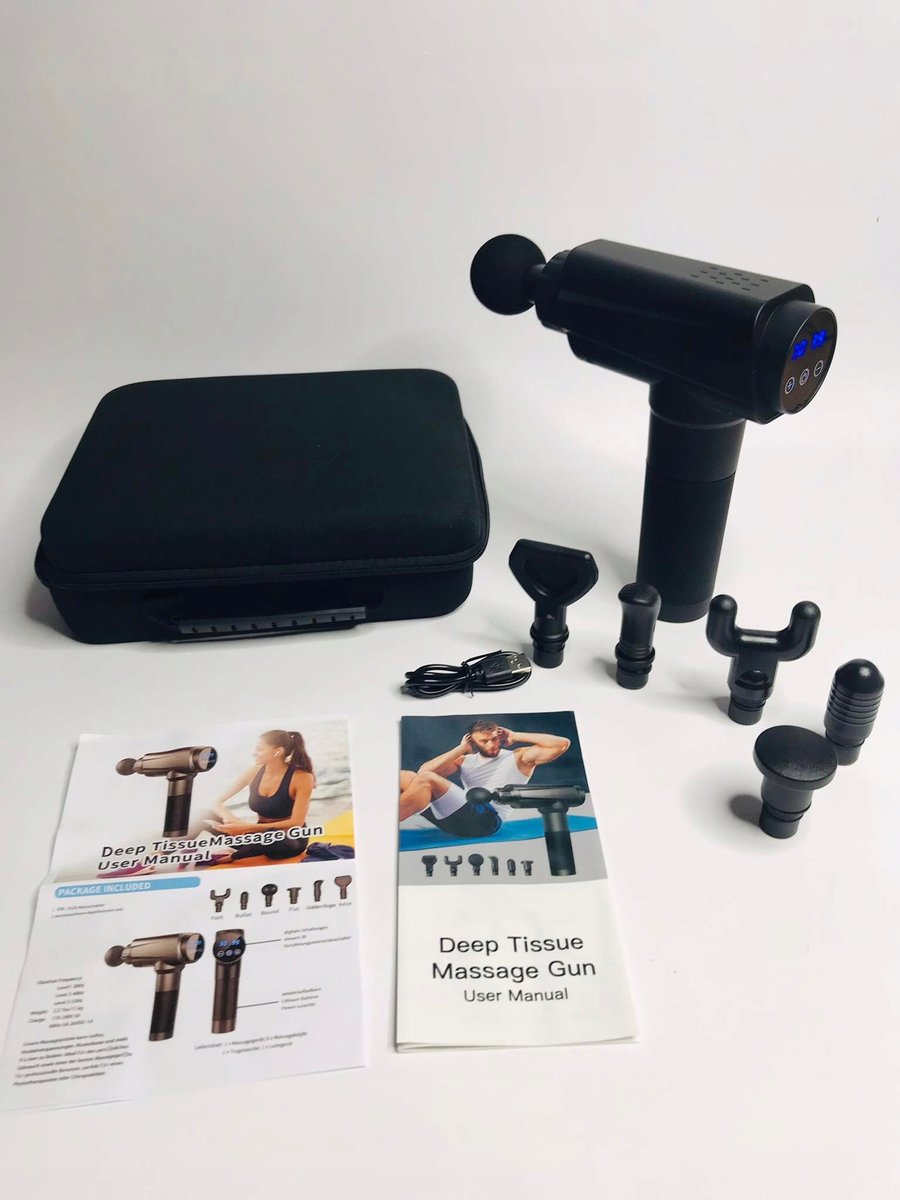 Masażer Pistolet masażu perkusyjnego 30 prędkości