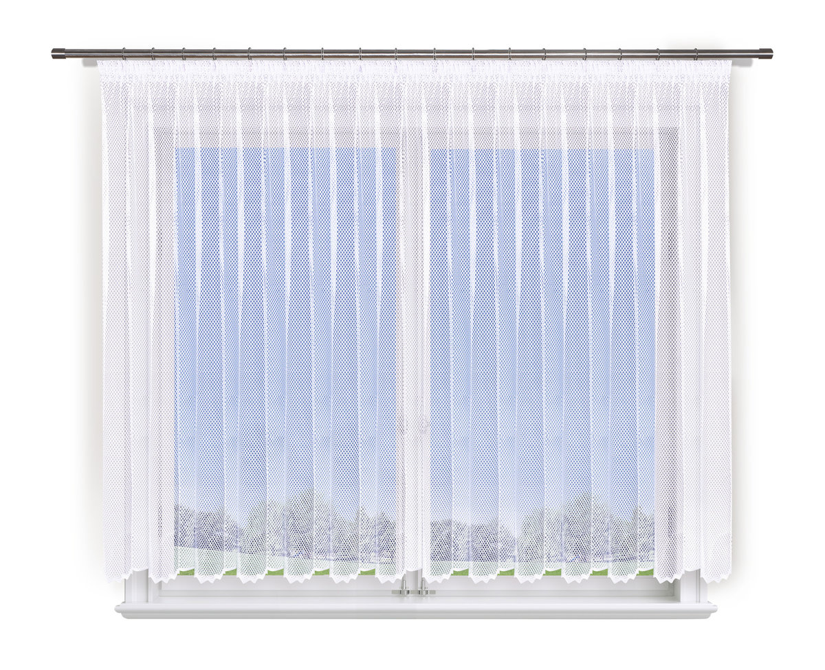 Firana gotowa 300x250,prosta,siateczka