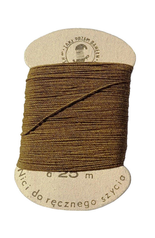 Nici wojskowe khaki 25m do szycia wojskowe