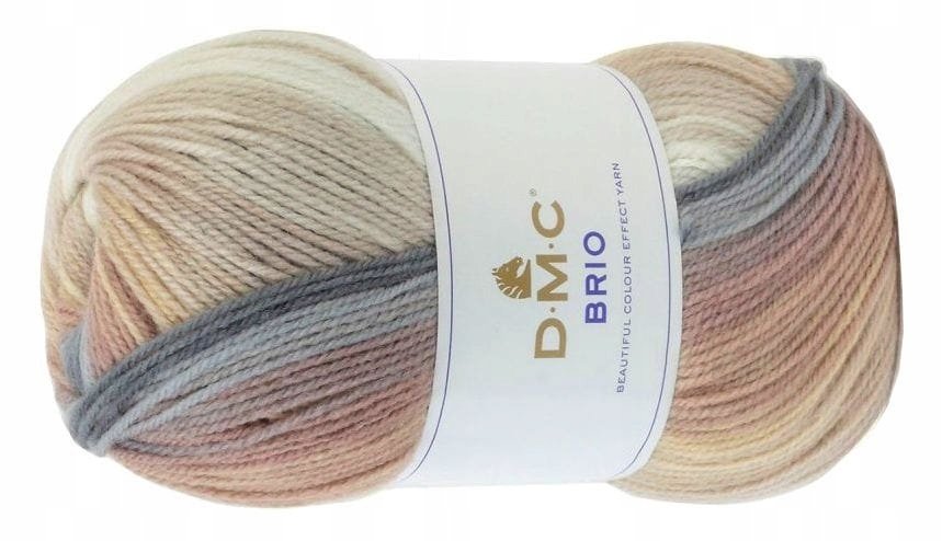 włóczka DMC BRIO kol. 421 .