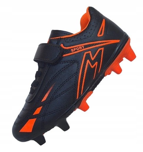 Buty sportowe do piłki piłkarskie lanki dziecięce korki na orlik rzepy 30