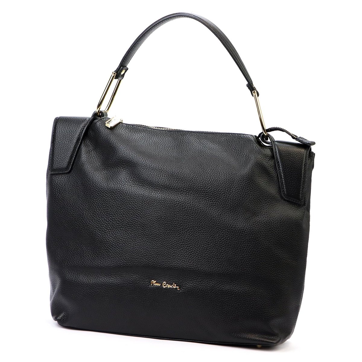 Duża Skórzana damska shopperbag od Pierre Cardin