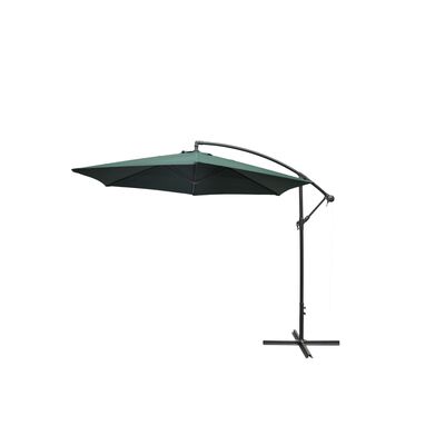 Parasol ogrodowy boczny Banana zielony 3 m