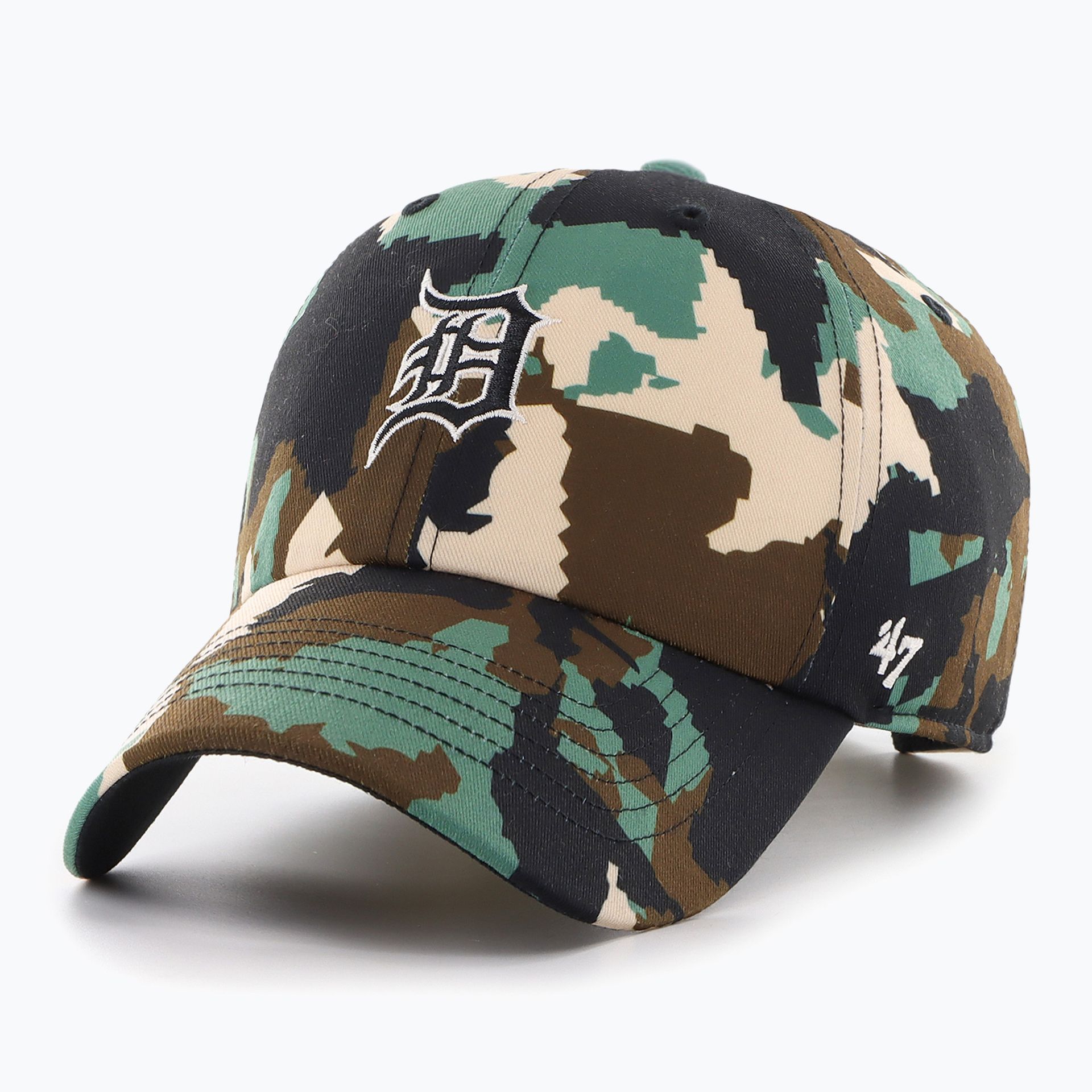 Czapka z daszkiem 47 Brand Detroit Tigers Digital Star CLEAN UP brown WYSYŁKA W 24H 30 DNI NA ZWROT