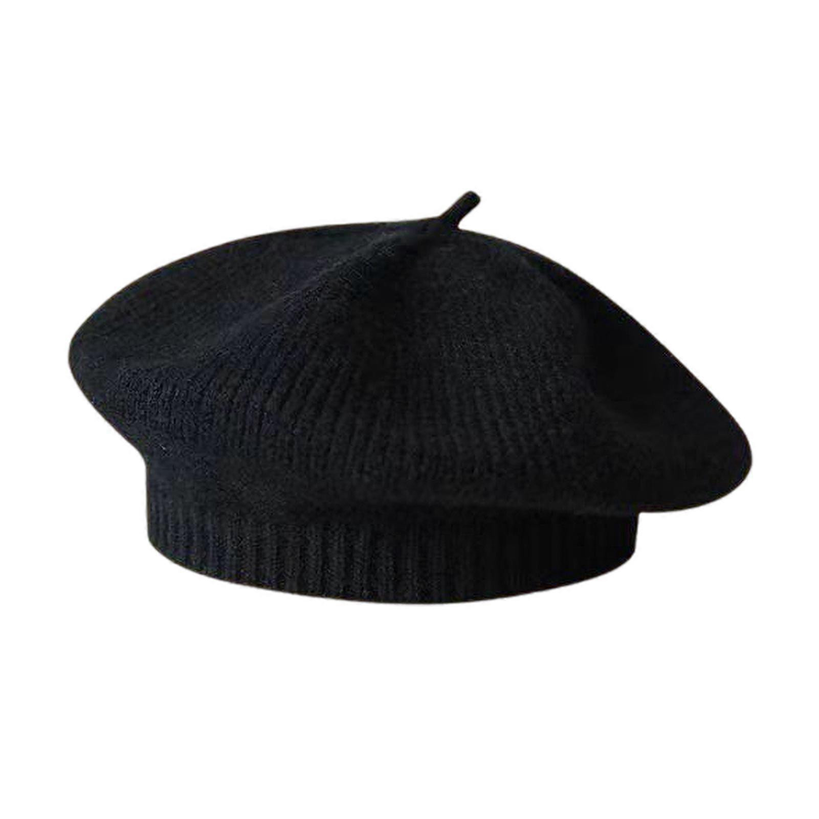 Dziecięcy malarz kapelusz cukierki kolor dzianinowy elastyczny utrzymuj ciepło antypoślizgowa czapka dla dzieci dzianinowy beret jednolity kolor je...