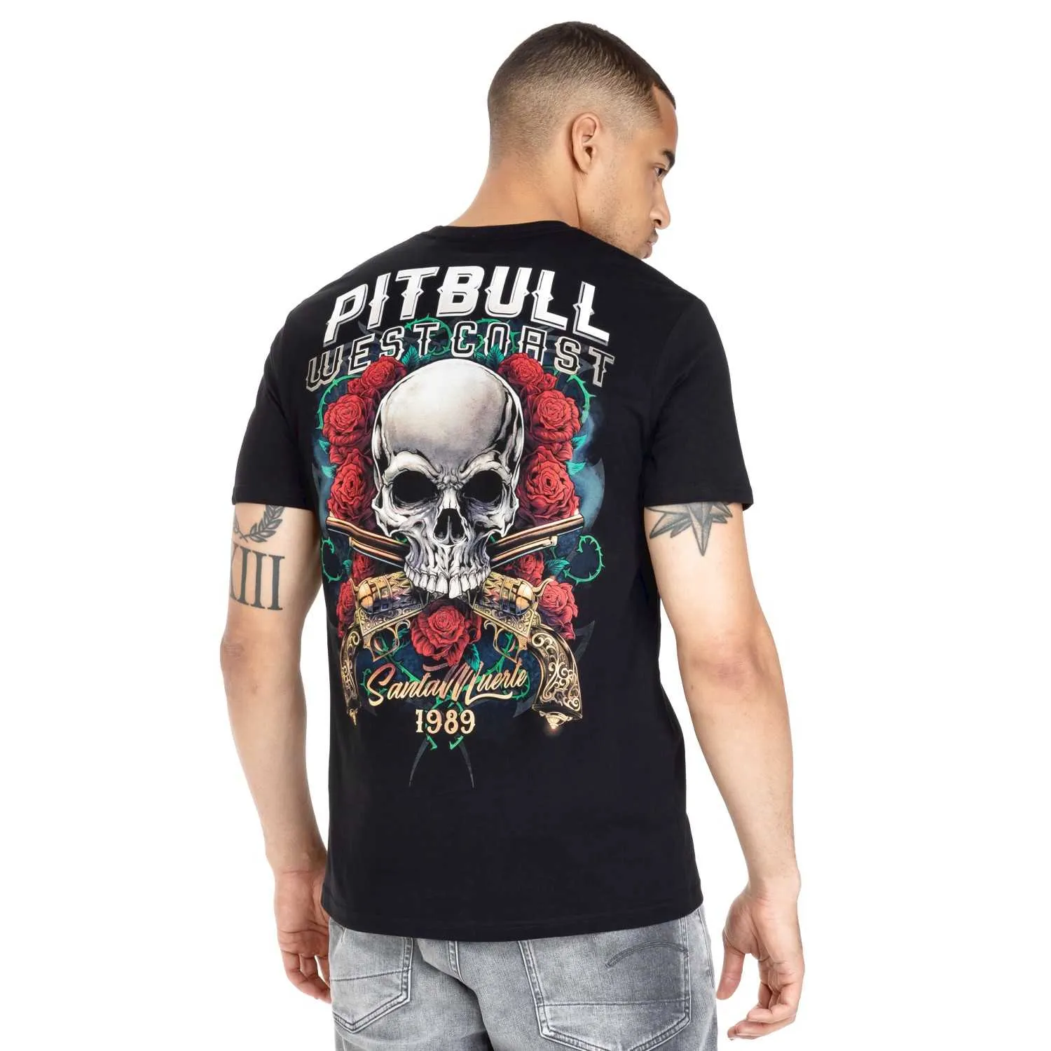 PITBULL KOSZULKA Santa Muerte - Czarna